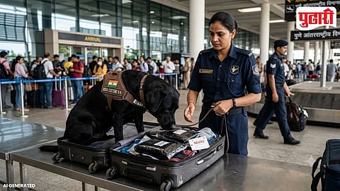 Pune Customs Dog