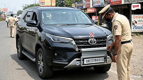 Pimpri Motorized Number Plate