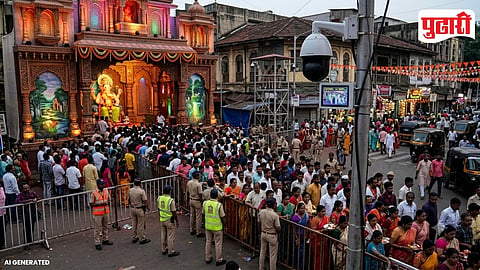 Ganeshotsav Crowd