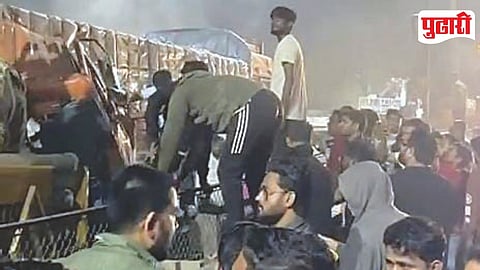 Navale Bridge Container Accident