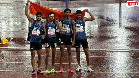 Asian Games men’s 4x400m relay bronze medal
