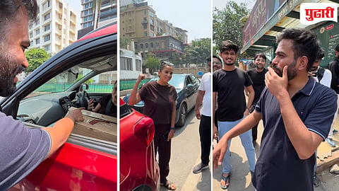 Abhijeet Dipke - Mannat : ‘मैं शाहरुखका फॅन हूँ’, शाहरुखच्या ‘मन्नत’ बाहेर अभिजित दिपकेंची हवा!