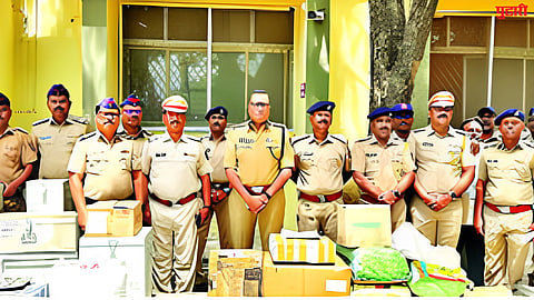 Narcotics : विविध गुन्ह्यांत जप्त ४९ लाखांचे अमली पदार्थ नष्ट