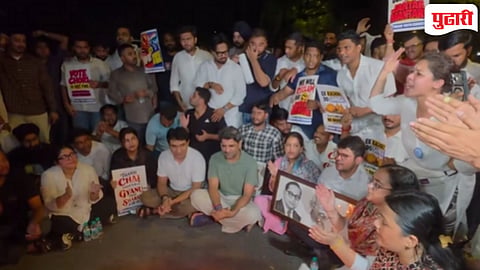 Youth Congress Protest