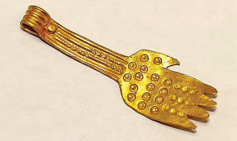 1000 Year Old Gold Pendant |