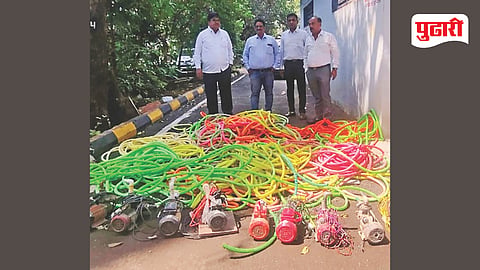 Navi Mumbai water theft