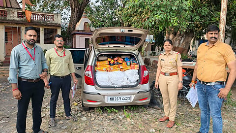 Jalgaon Crime : अपघाताने उघड केला 'गुटख्या'चा काळाबाजार!