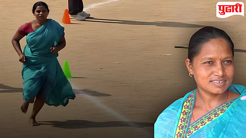viral video : 'तब्बीयतसे पत्थर तो फेको...'; अंगावर साडी, अनवाणी पाय! मुलांच्या भविष्यासाठी २७ वर्षांची आई १६०० मीटर धावली!