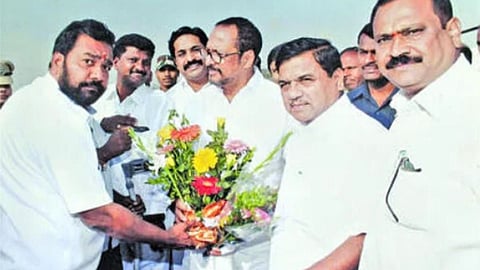 R R Patil and Nana Patekar