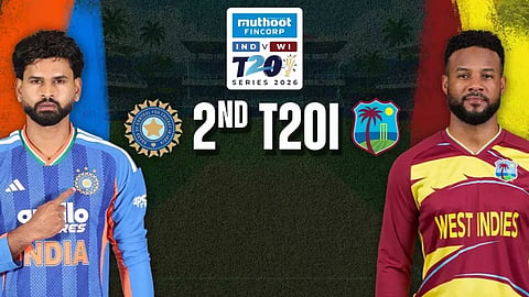 India vs West Indies 2nd T20I