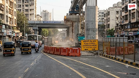 Goregaon West Road Closure