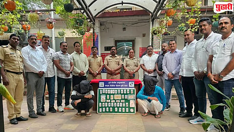 Pune Crime : रविवार पेठेत सव्वादोन कोटींची घरफोडी; खडक पोलिसांकडून काका-पुतण्याला अवघ्या १२ तासांत बेड्या