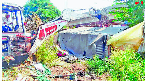 Anti-encroachment campaign