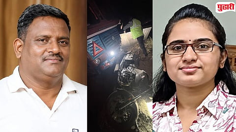 Nipani Accident : निपाणीत बाप-लेकीवर काळाचा घाला, पोलीस पित्यासह UPSC ची तयारी करणाऱ्या लेकीचा मृत्यू
