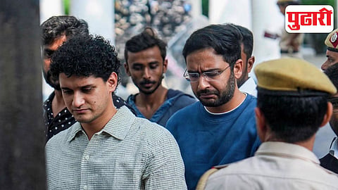 CJP protest Delhi Saurav Das Ashutosh Ranka Ajinkya Shinde