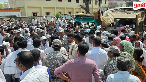 Chamorshi Land Acquisition Protest