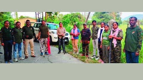 palghar leopard search