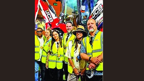 Pune made JCB New Zealand export