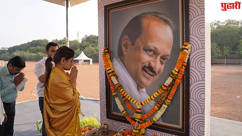 पदवीधर मतदारसंघाच्या भाजप-महायुतीच्या उमेदवार डॉ. स्मिताताई जाधव यांनी दिवंगत उपमुख्यमंत्री अजितदादा पवार यांच्या स्मृतिस्थळी अभिवादन केले.