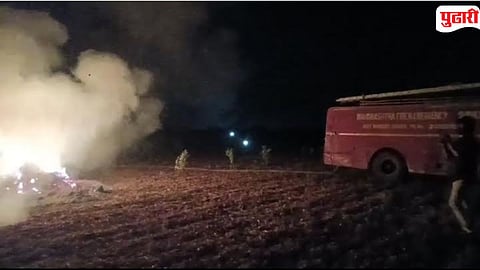Akot Illegal Fire Incident