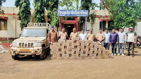 Pimpalner Fake Foreign Liquor Seized