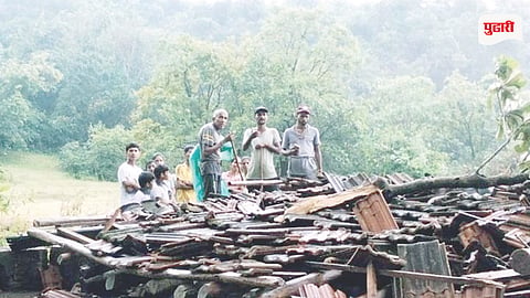 Chimbhave Dhangarwadi heavy rain