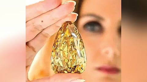 World’s Largest Yellow Diamond |