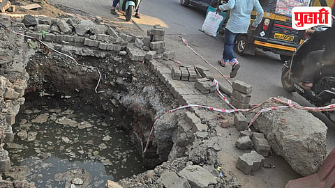 Gangadham Chowk Drainage Pit