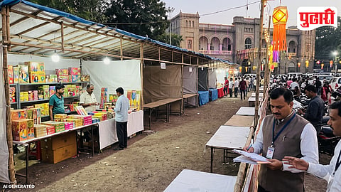 Municipal Corporation Firecracker Stalls
