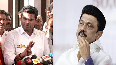 K Annamalai-M K Stalin