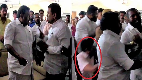 அமைச்சர்- எம்.பி இடையே மோதல்