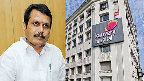 செந்தில்பாலாஜி, காவேரி மருத்துவமனை