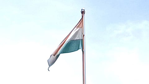 colorless national flag