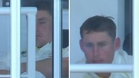 Labuschagne caught sleeping