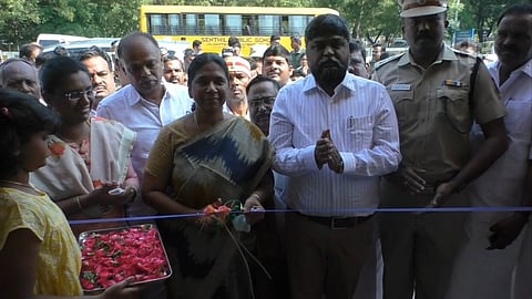 சூரிய ஒளி பேருந்து நிழற்கூடம் திறப்பு விழா, தருமபுரி