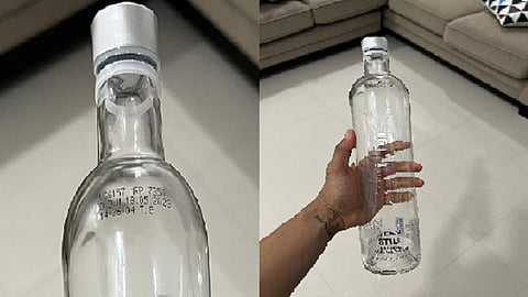 water bottle
