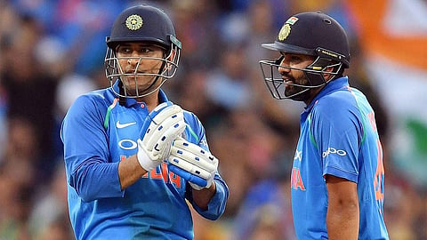 Dhoni - Rohit