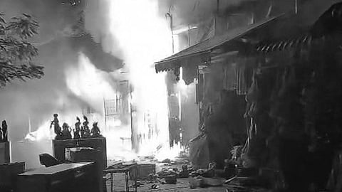 Fire accident