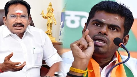 செல்லூர் ராஜூ- அண்ணாமலை