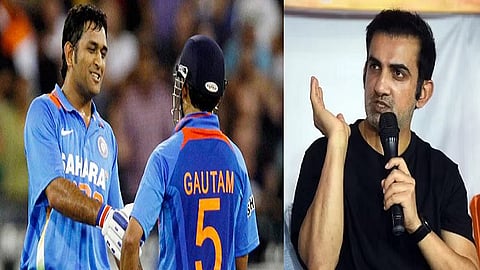 MS Dhoni - Gautam Gambhir