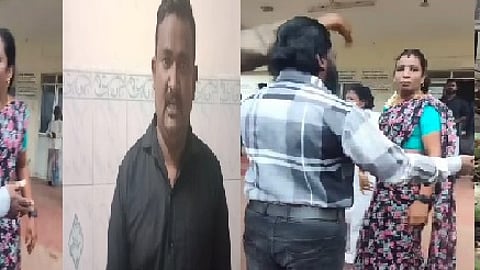 வாக்குவாதத்தில் ஈடுபட்ட செவிலியர்