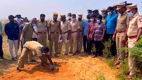 இளவரசனின் உடல் புதைக்கப்பட்ட இடம்