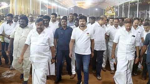 அமைச்சர் உதயநிதி - கே.என்.நேரு