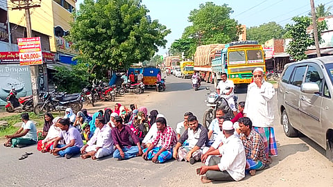 Road blocked