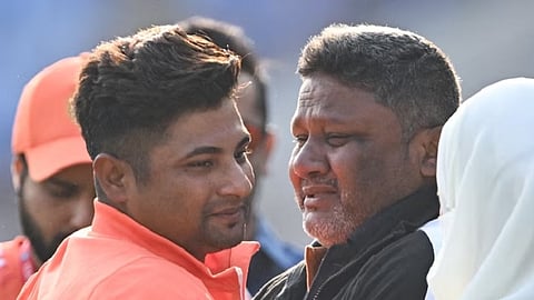 sarfaraz khan debut