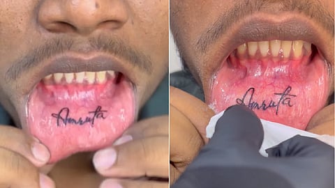 tattoo person