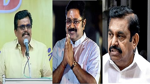 தங்க தமிழ்ச்செல்வன், டிடிவி தினகரன், இபிஎஸ்