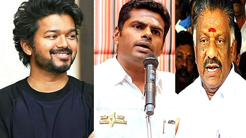 Vijay, Annamalai, OPS