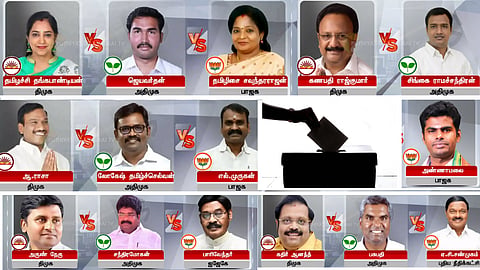 நட்சத்திர வேட்பாளர்கள் மோதும் தொகுதிகள்