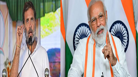 எம்.பி.ராகுல் காந்தி - பிரதமர் மோடி